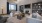 a lounge room with a fireplace and couches