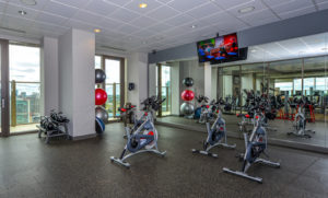 State-of-the-art 24-hour gym with Fitness on Demand™
