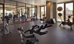 State-of-the-art 24-hour gym with Fitness on Demand ™