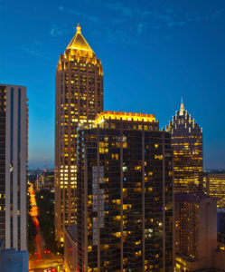 Exterior Shot of the Atlantic House Luxury Apartments in Midtown Atlanta